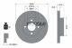TEXTAR Bremsscheibe 92104500