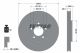 TEXTAR Bremsscheibe 92108200