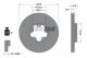 TEXTAR Bremsscheibe 92110003