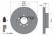 TEXTAR Bremsscheibe 92121605