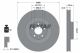TEXTAR Bremsscheibe 92122203