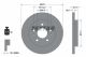 TEXTAR Bremsscheibe 92138200