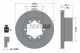 TEXTAR Bremsscheibe 93143403