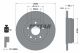 TEXTAR Bremsscheibe 92144500