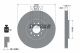TEXTAR Bremsscheibe 92145103