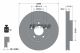 TEXTAR Bremsscheibe 92148100