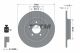 TEXTAR Bremsscheibe 92148200
