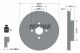TEXTAR Bremsscheibe 92156200