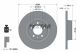 TEXTAR Bremsscheibe 92157100