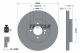 TEXTAR Bremsscheibe 92157905