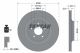 TEXTAR Bremsscheibe 92160403