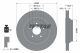 TEXTAR Bremsscheibe 92160705