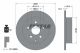 TEXTAR Bremsscheibe 92162103