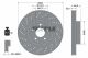 TEXTAR Bremsscheibe 92163403