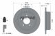 TEXTAR Bremsscheibe 92169403