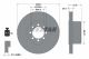 TEXTAR Bremsscheibe 92171700