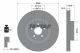 TEXTAR Bremsscheibe 92176405