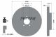 TEXTAR Bremsscheibe 92177105