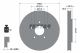 TEXTAR Bremsscheibe 92181503