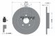 TEXTAR Bremsscheibe 92195200