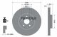 TEXTAR Bremsscheibe 92195303