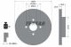 TEXTAR Bremsscheibe 92199900