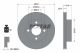 TEXTAR Bremsscheibe 92204100
