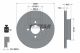 TEXTAR Bremsscheibe 92204900