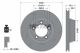 TEXTAR Bremsscheibe 92220707