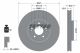 TEXTAR Bremsscheibe 92221700