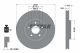 TEXTAR Bremsscheibe 92222003