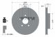 TEXTAR Bremsscheibe 92222100