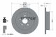 TEXTAR Bremsscheibe 92222200
