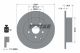 TEXTAR Bremsscheibe 92222500