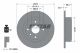 TEXTAR Bremsscheibe 92225103
