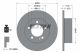 TEXTAR Bremsscheibe 92228800