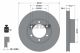 TEXTAR Bremsscheibe 92230403