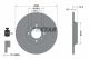 TEXTAR Bremsscheibe 92231303