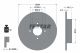 TEXTAR Bremsscheibe 92231403