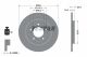 TEXTAR Bremsscheibe 92239103