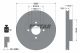 TEXTAR Bremsscheibe 92239903