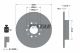 TEXTAR Bremsscheibe 92244303