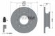 TEXTAR Bremsscheibe 93260703