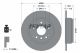 TEXTAR Bremsscheibe 92261703