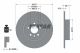 TEXTAR Bremsscheibe 92300403