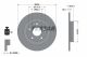 TEXTAR Bremsscheibe 92301303