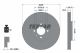 TEXTAR Bremsscheibe 92302303