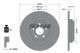 TEXTAR Bremsscheibe 92306905