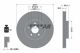TEXTAR Bremsscheibe 92309603