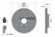 TEXTAR Bremsscheibe 92309803